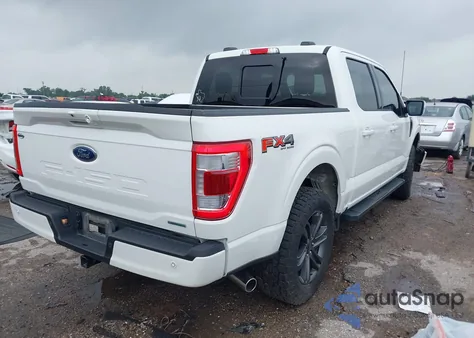 2023 Ford F-150 Lariat from USA, damaged, VIN 1FTFW1E8XPFC90641